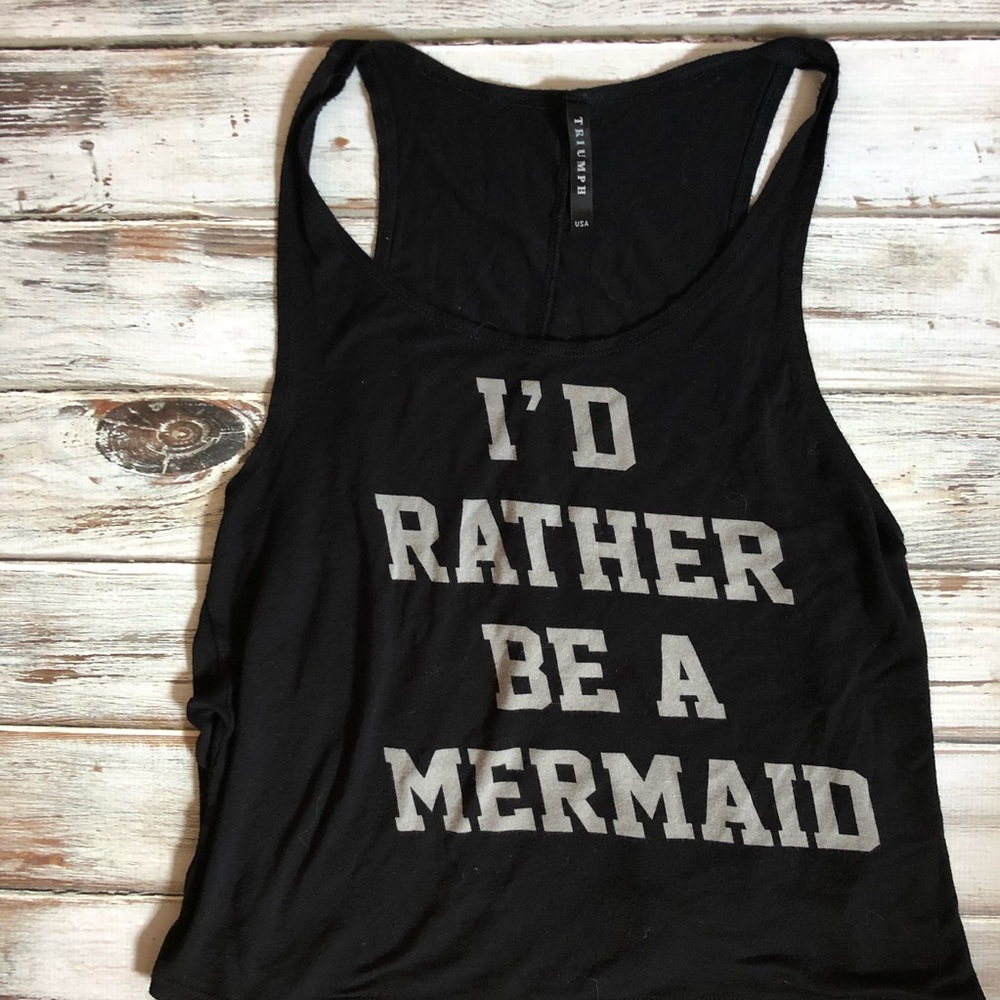 I’d Rather Be a Mermaid Tank Top